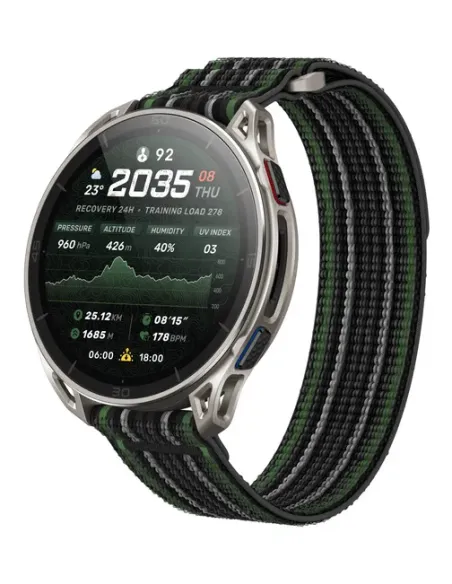 Amazfit Cheetah 2 Ultra 3,81 cm (1.5") AMOLED Digital 480 x 480 Pixeles Pantalla táctil Titanio Wifi GPS (satélite)