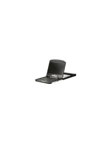 ATEN CL3100NX consola de rack 47 cm (18.5") 1366 x 768 Pixeles Metal, Plástico Negro 1U