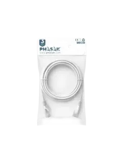 Cable red phasak latiguillo rj45 utp cat6 1m gris phk 1601