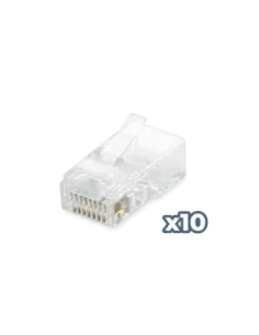 Conector phasak rj 45 cat. 6 utp (10 unid) phk 45c6