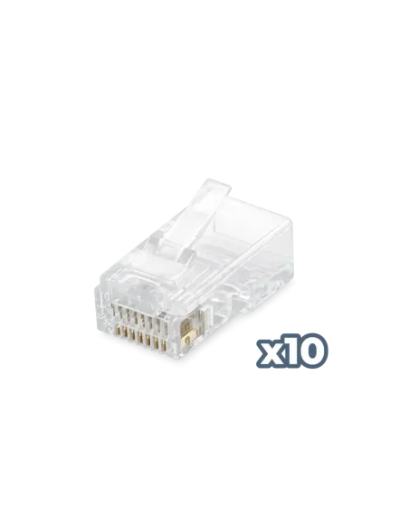 Conector phasak rj 45 cat. 6 utp (10 unid) phk 45c6