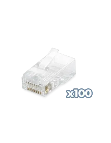 Conector phasak rj45 cat. 6 utp (100 unid) phk 45c6 - 100