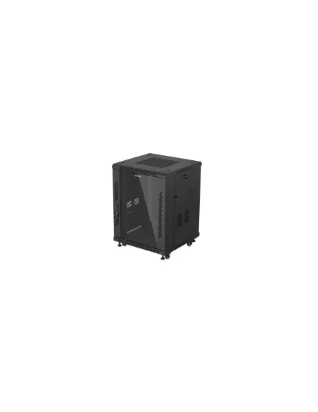 Armario rack phoenix 15u 600x600 de pie servidor 19'' hasta 1000 kg negro