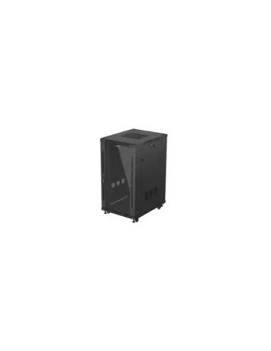 Armario rack phoenix 22u 600x800 de pie servidor 19'' hasta 1000 kg negro