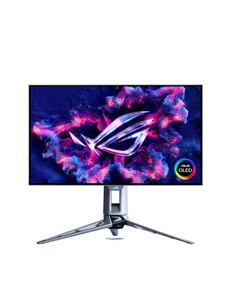 ASUS ROG Swift OLED PG27AQWP-W pantalla para PC 67,3 cm (26.5") 2560 x 1440 Pixeles Quad HD LCD Plata
