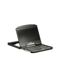 ATEN Consola LCD panorámica single rail de fondo reducido (VGA, USB) 2