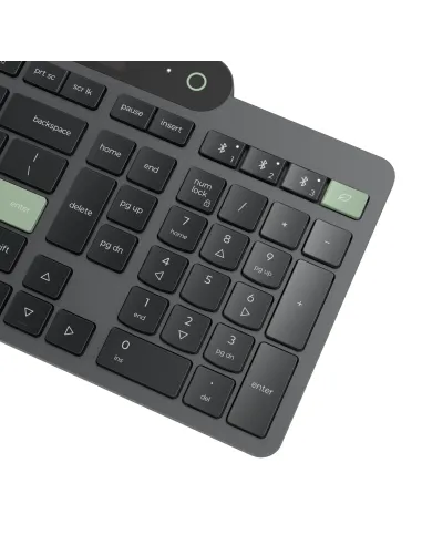 Lenovo Self-Charging Bluetooth (ES 172) teclado Hogar   Oficina Español Negro, Verde