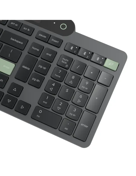 Lenovo Self-Charging Bluetooth (ES 172) teclado Hogar   Oficina Español Negro, Verde