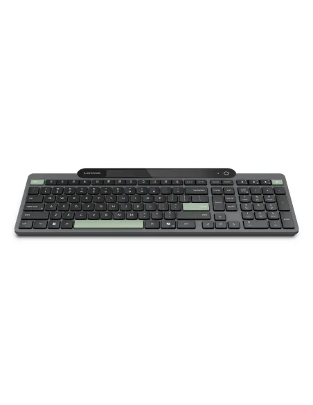 Lenovo Self-Charging Bluetooth (ES 172) teclado Hogar   Oficina Español Negro, Verde