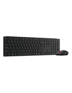 Lenovo 4X31S04841 teclado Ratón incluido Hogar   Oficina RF Wireless + Bluetooth Español Negro