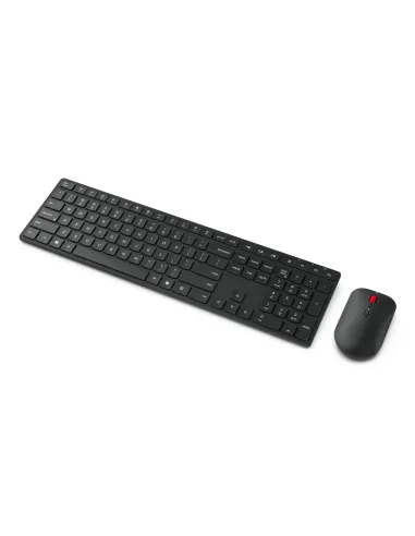 Lenovo 4X31S04841 teclado Ratón incluido Hogar   Oficina RF Wireless + Bluetooth Español Negro