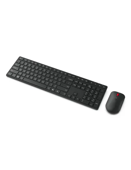 Lenovo 4X31S04841 teclado Ratón incluido Hogar   Oficina RF Wireless + Bluetooth Español Negro