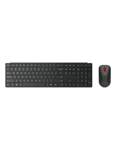 Lenovo 4X31S04841 teclado Ratón incluido Hogar   Oficina RF Wireless + Bluetooth Español Negro