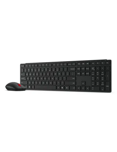 Lenovo 4X31S04841 teclado Ratón incluido Hogar   Oficina RF Wireless + Bluetooth Español Negro