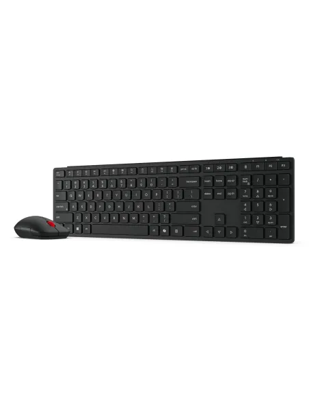 Lenovo 4X31S04841 teclado Ratón incluido Hogar   Oficina RF Wireless + Bluetooth Español Negro