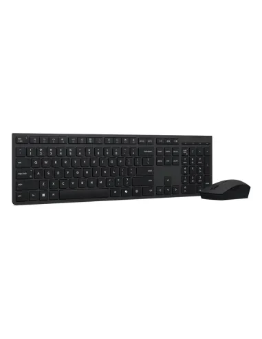 Lenovo 4X31R64357 teclado Ratón incluido Oficina RF Wireless + Bluetooth QWERTY Español Gris