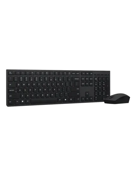 Lenovo 4X31R64357 teclado Ratón incluido Oficina RF Wireless + Bluetooth QWERTY Español Gris