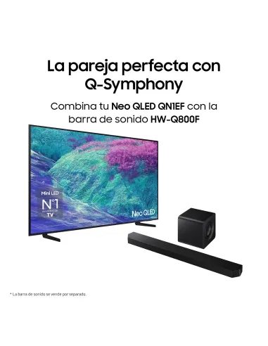 Samsung TV 75" Neo QLED QN1EF 4K Vision AI TV 2025