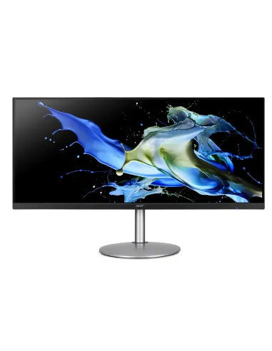 Acer CB342CU pantalla para PC 86,4 cm (34") 3440 x 1440 Pixeles UltraWide Quad HD LCD Negro, Plata