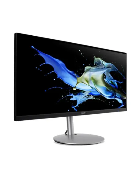 Acer CB342CU pantalla para PC 86,4 cm (34") 3440 x 1440 Pixeles UltraWide Quad HD LCD Negro, Plata