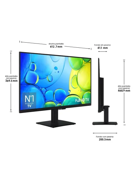 Samsung TV 27" Full HD F6005 Smart TV (2026)