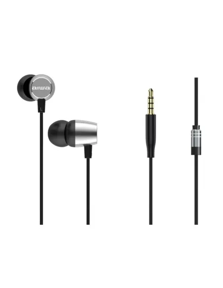 Auriculares aiwa estm - 20sl plata