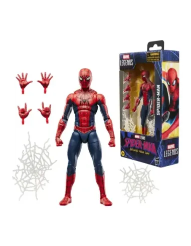 Figura hasbro marvel legends series spider - man brand new day -  spider - man