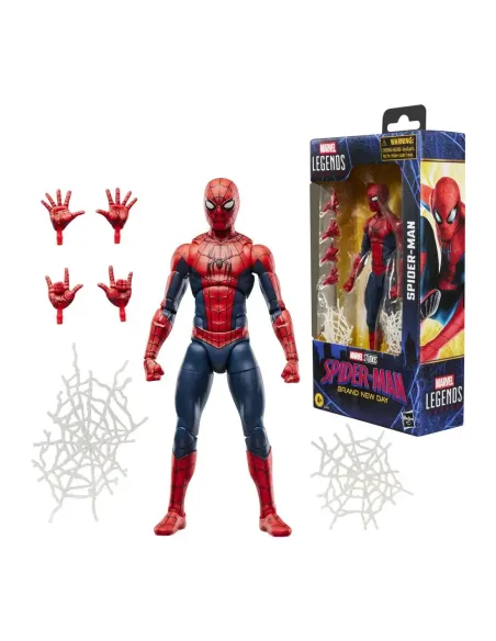 Figura hasbro marvel legends series spider - man brand new day -  spider - man