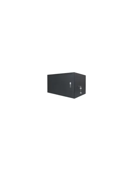 WP WALL MOUNT RACK 19" RWS SERIES 6U WXDXH: 560X600X400 MM, BLACK RAL 9005