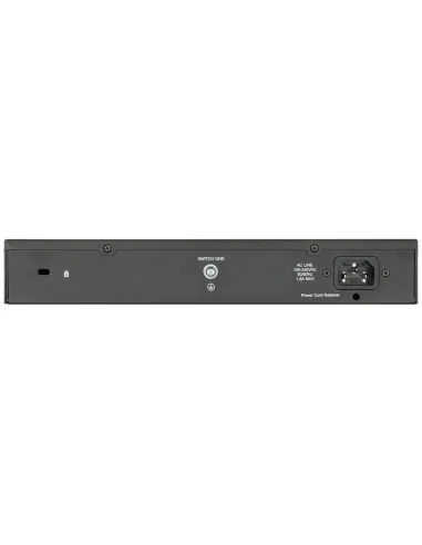 D-Link DGS-1100-18PV2 switch Gestionado L2 Gigabit Ethernet (10 100 1000) Energía sobre Ethernet (PoE) 1U Negro