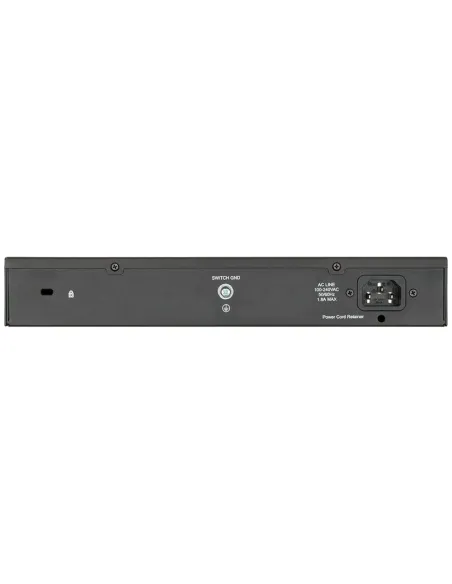 D-Link DGS-1100-18PV2 switch Gestionado L2 Gigabit Ethernet (10 100 1000) Energía sobre Ethernet (PoE) 1U Negro