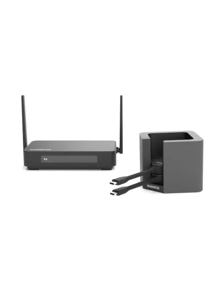 Marmitek Stream 4K Pro - Sistema de presentación inalámbrico 4K HDMI - Solución de conferencias 4K