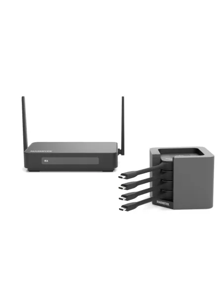 Marmitek Stream 4K Pro - Sistema de presentación inalámbrico 4K HDMI - Solución de conferencias 4K