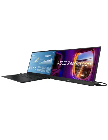 ASUS ZenScreen MB17AHG pantalla para PC 43,9 cm (17.3") 1920 x 1080 Pixeles Full HD LCD Negro