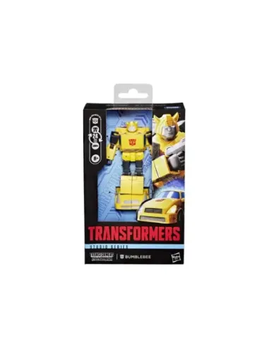 Figura articulada bumblebee clase deluxe transformers devastatión -  studio series 10 -5cm hasbro
