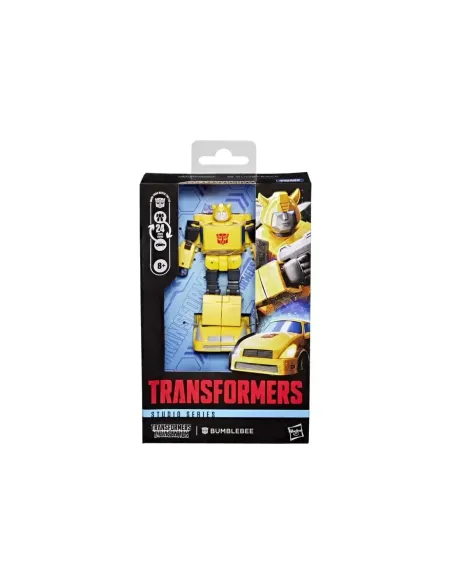 Figura articulada bumblebee clase deluxe transformers devastatión -  studio series 10 -5cm hasbro