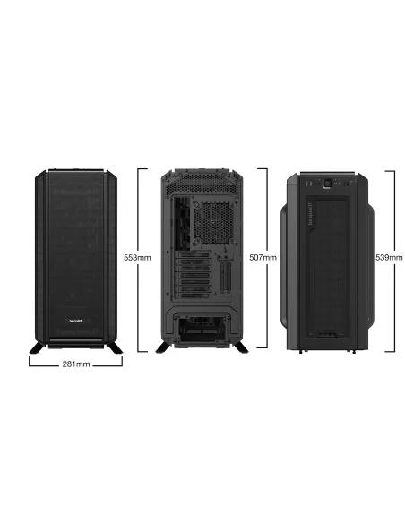 be quiet! Silent Base 802 Black Midi Tower Negro