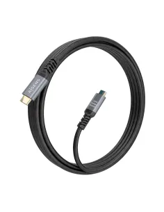 AISENS Cable USB 3.2 Gen2x2 Aluminio 20Gbps 8K@30Hz 5A 100W E-Mark, Tipo USB-C M-USB-C M, Negro, 3.0m 2