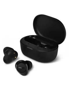 Philips TAT1300BK 00 auricular y casco Auriculares Inalámbrico Dentro de oído Llamadas Música USB Tipo C Bluetooth Negro