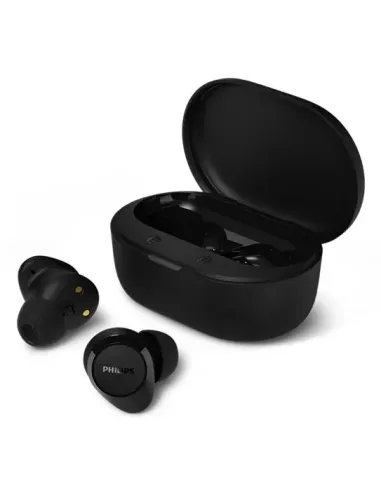 Philips TAT1300BK 00 auricular y casco Auriculares Inalámbrico Dentro de oído Llamadas Música USB Tipo C Bluetooth Negro