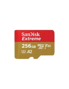 Tarjeta memoria micro secure digital 256gb sandisk extreme clase 10 uhs - i u3
