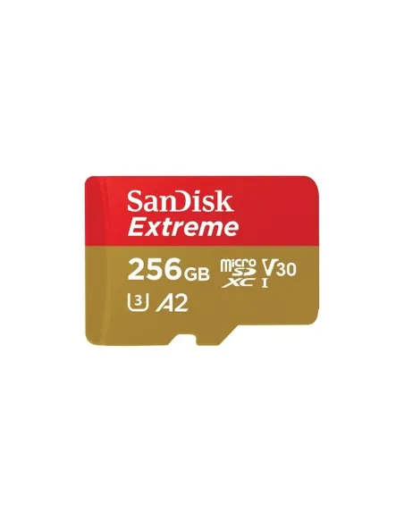 Tarjeta memoria micro secure digital 256gb sandisk extreme clase 10 uhs - i u3