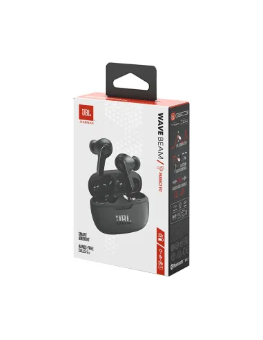 JBL Wave Beam Auriculares True Wireless Stereo (TWS) Dentro de oído Llamadas Música Deporte Uso diario Bluetooth Negro