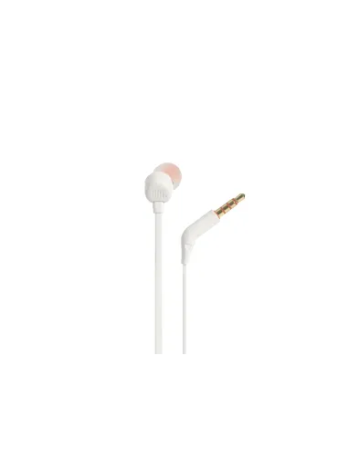 JBL Tune 110 Auriculares Alámbrico Dentro de oído Llamadas Música Blanco