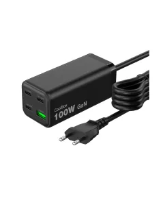 CoolBox ESTACION CARGA USB 100W GAN C+C+C+A SOBREMESA