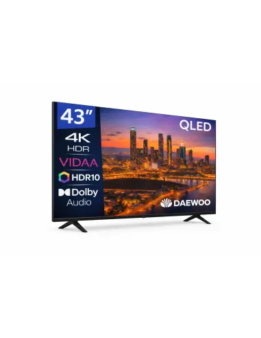 Daewoo 43VB56QV Televisor 109,2 cm (43") 4K Ultra HD Smart TV Wifi Negro