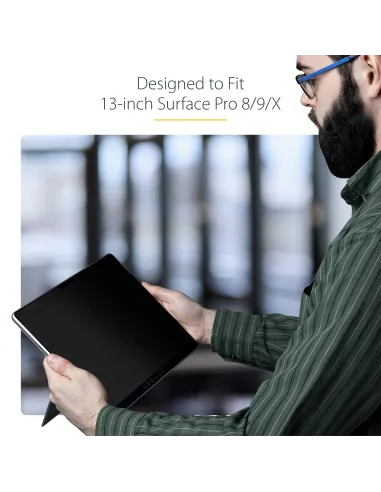 StarTech.com Filtro de Privacidad Táctil de 4 Vías para Orientación Horizontal Vertical + -30deg Anti Luz Azul (51%)