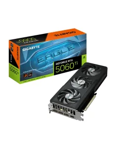 GIGABYTE GeForce RTX 5060 Ti EAGLE MAX OC 8G Tarjeta Gráfica – 8 GB GDDR7, 128 bits, PCI-E 5.0, 2617MHz Frecuencia del núcleo,