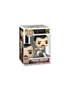 Funko pop rocks: queen -  f. mercury (white singlet)
