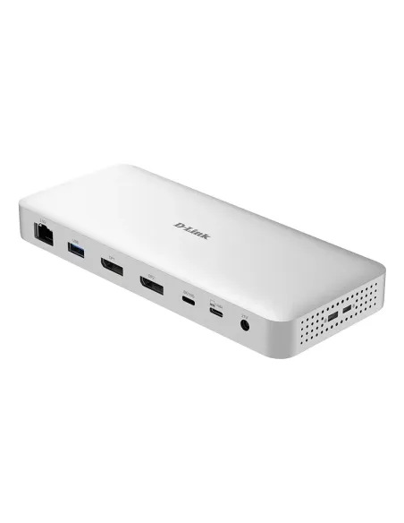 D-Link DUF-901 E base para portátil y replicador de puertos Alámbrico USB4 Gris